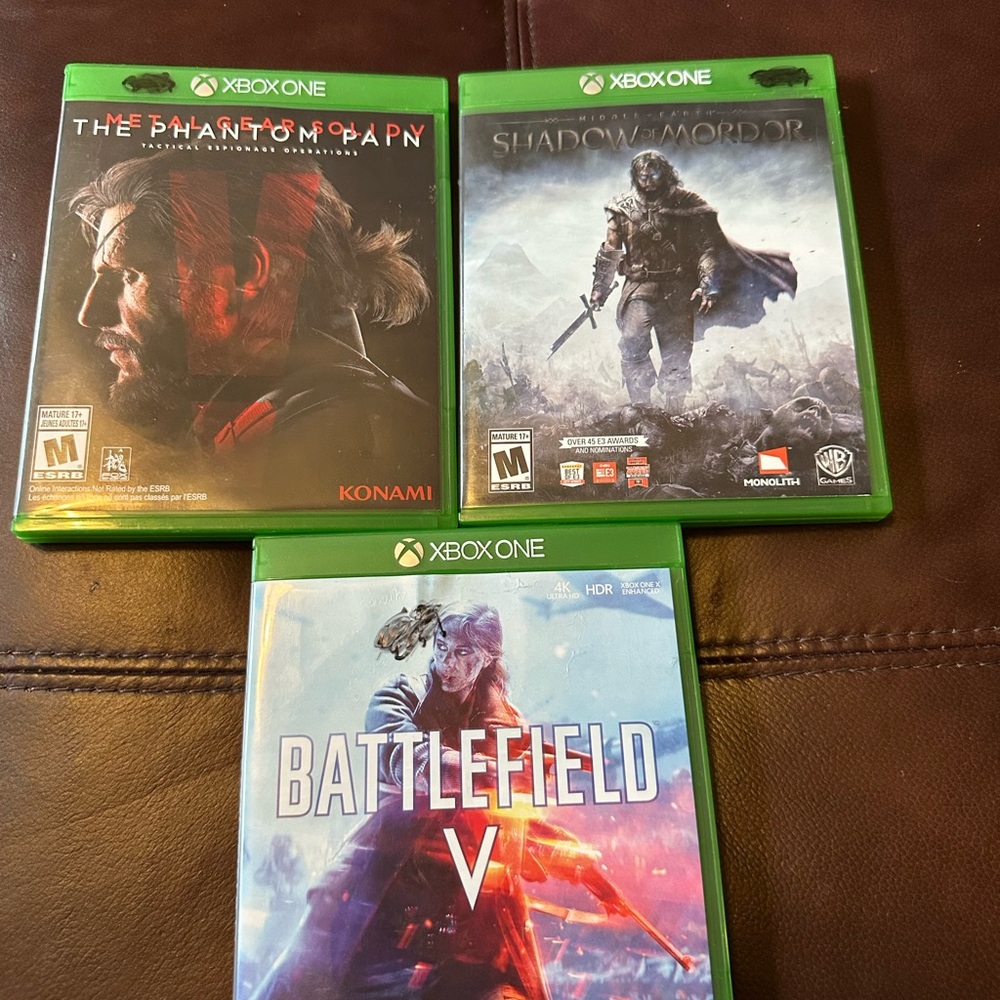 Xbox one lot 3  Video Games Collection